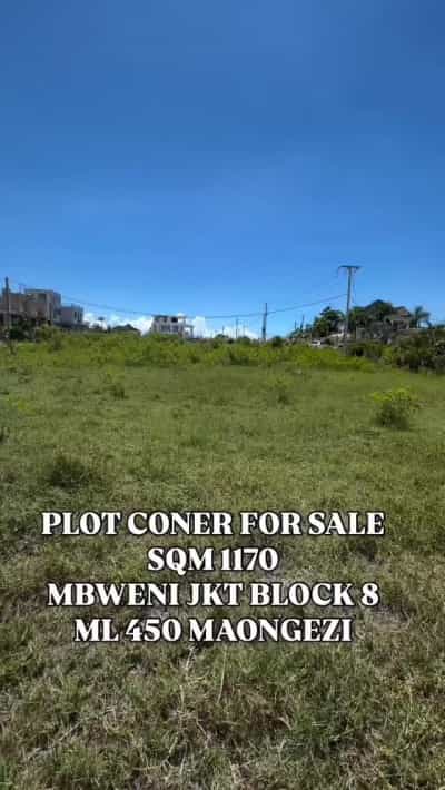 Kiwanja kinauzwa Mbweni Jkt Block 8, Dar Es Salaam (1170 sqm) Kiwanja kinauzwa Mbweni Jkt Block 8, Dar Es Salaam (1170 sqm)