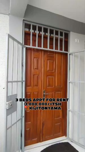 Nyumba ya vyumba vitatu inapangishwa Kijitonyama, Dar Es Salaam Nyumba ya vyumba vitatu inapangishwa Kijitonyama, Dar Es Salaam