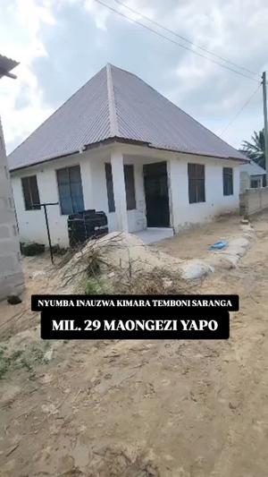 Nyumba ya vyumba vitatu inauzwa Kimara Temboni Saranga, Dar Es Salaam (300 sqm)