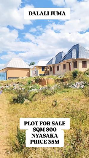 Plot for sale in Nyasaka, Mwanza sqm 800