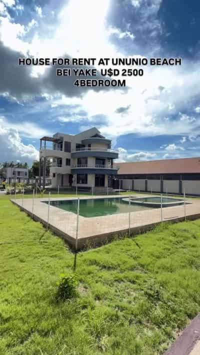 Nyumba ya vyumba vinne inapangishwa Bahari Beach, Dar Es Salaam