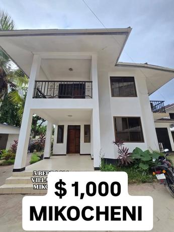 3 Bedrooms Villa for Rent in Mikocheni, Dar Es Salaam