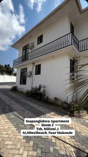 Apartment ya vyumba viwili inapangishwa Mbezi Beach Makonde, Dar Es Salaam