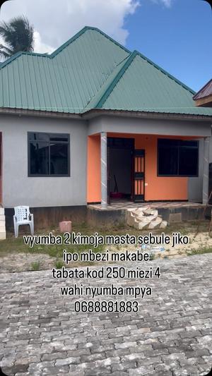 Nyumba ya vyumba viwili inapangishwa Mbezi Makabe, Dar Es Salaam Nyumba ya vyumba viwili inapangishwa Mbezi Makabe, Dar Es Salaam