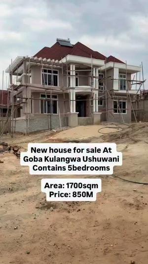 Nyumba ya vyumba vitano inauzwa Goba Kulangwa, Dar Es Salaam (1700 sqm) Nyumba ya vyumba vitano inauzwa Goba Kulangwa, Dar Es Salaam (1700 sqm)