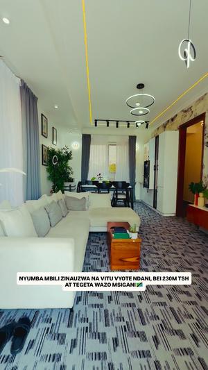 Nyumba (Furnished) ya vyumba vinne inauzwa Tegeta Wazo, Dar Es Salaam Nyumba (Furnished) ya vyumba vinne inauzwa Tegeta Wazo, Dar Es Salaam