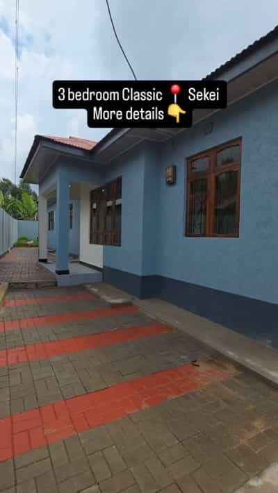 Nyumba ya vyumba vitatu inapangishwa Sekei, Arusha Nyumba ya vyumba vitatu inapangishwa Sekei, Arusha