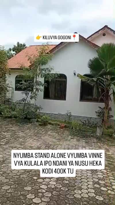 Nyumba ya vyumba vinne inapangishwa Kiluvya Gogoni, Pwani (0.5 acre)