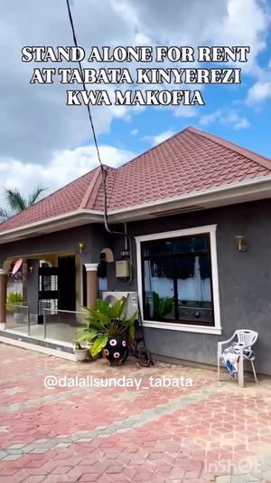 Nyumba ya vyumba vitatu inapangishwa Tabata Kinyerezi Kwa Makofia, Dar Es Salaam
