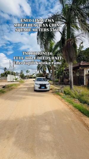 Kiwanja kinauzwa Mbezi Beach Chini, Dar Es Salaam (3360 sqm) Kiwanja kinauzwa Mbezi Beach Chini, Dar Es Salaam (3360 sqm)