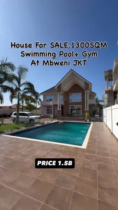 Nyumba ya vyumba vitano inauzwa Mbweni, Dar Es Salaam