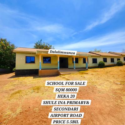 Shule inauzwa Airport Road, Mwanza (80000 sqm)