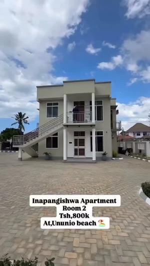 2 Bedrooms Apartment for Rent in Ununio Beach, Dar Es Salaam