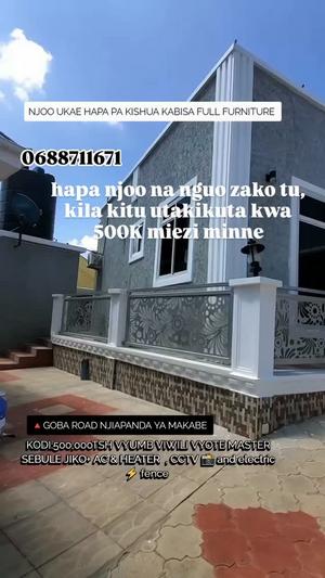 Furnished House for Rent in Goba Mbezi, Dar Es Salaam Furnished House for Rent in Goba Mbezi, Dar Es Salaam