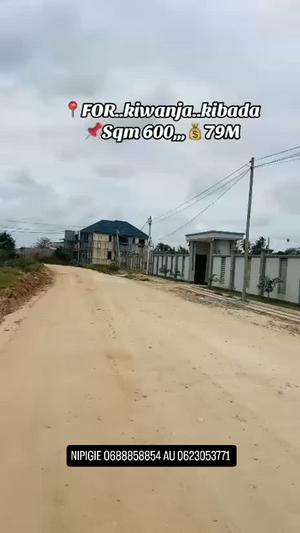 Kiwanja kinauzwa Kigamboni Kiibada, Dar Es Salaam (600 sqm)