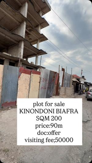 Kiwanja kinauzwa Kinondoni Biafra, Dar Es Salaam (200 sqm) Kiwanja kinauzwa Kinondoni Biafra, Dar Es Salaam (200 sqm)