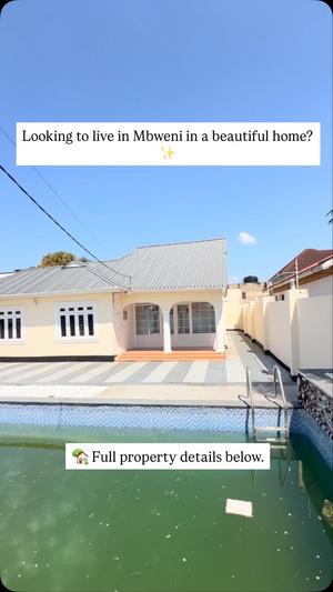 Nyumba ya vyumba vitatu inauzwa Mbweni Teta, Dar Es Salaam (700 sqm) Nyumba ya vyumba vitatu inauzwa Mbweni Teta, Dar Es Salaam (700 sqm)