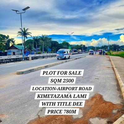 Kiwanja kinauzwa Mwanza Airport, Dar Es Salaam (2700 sqm)