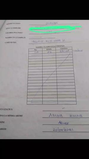 Residential Plot for Sale in Michese Tanesco, Dodoma (630 sqm) Residential Plot for Sale in Michese Tanesco, Dodoma (630 sqm)