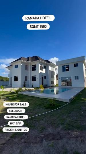 Nyumba ya vyumba vinne inauzwa Mbezi Beach Ramada, Dar Es Salaam