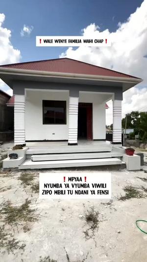 Nyumba ya vyumba viwili inapangishwa Goba Mtaa wa Muhimbili, Dar Es Salaam