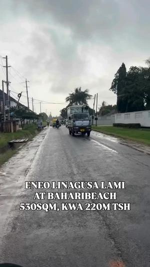 Kiwanja kinauzwa Baharibeach, Dar Es Salaam sqm 530