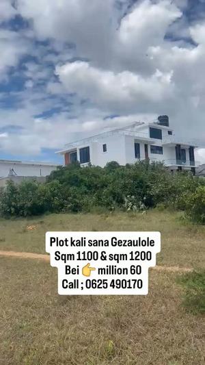 Plot for sale in Kigamboni Gezaulole, Dar Es Salaam sqm 1200
