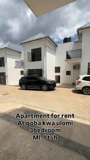 Apartment ya vyumba vitatu inapangishwa Goba Kwa Ulomi, Dar Es Salaam Apartment ya vyumba vitatu inapangishwa Goba Kwa Ulomi, Dar Es Salaam