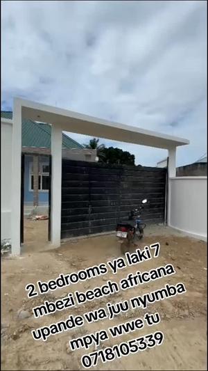 Nyumba ya vyumba viwili inapangishwa Mbezi Beach Africana, Dar Es Salaam