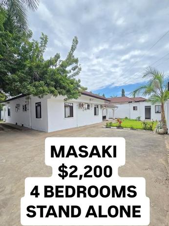 4 Bedrooms House for Rent in Masaki, Dar Es Salaam