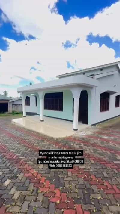 Nyumba ya vyumba vitatu inapangishwa Mbezi Madukani, Dar Es Salaam