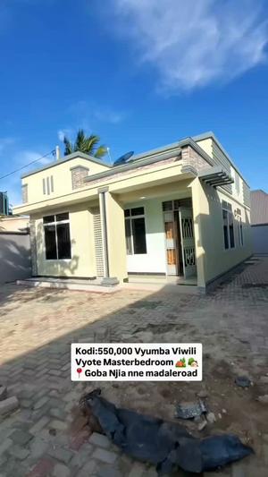Nyumba ya vyumba viwili inapangishwa Goba Njia Nne, Dar Es Salaam Nyumba ya vyumba viwili inapangishwa Goba Njia Nne, Dar Es Salaam