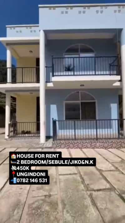 Nyumba ya vyumba viwili inapangishwa Kigamboni, Dar Es Salaam