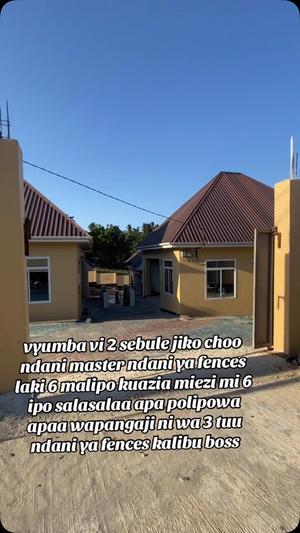 Nyumba ya vyumba viwili inapangishwa Salasala, Dar Es Salaam Nyumba ya vyumba viwili inapangishwa Salasala, Dar Es Salaam