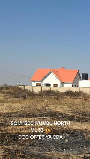 Kiwanja kinauzwa Iyumbu North, Dodoma sqm 1200
