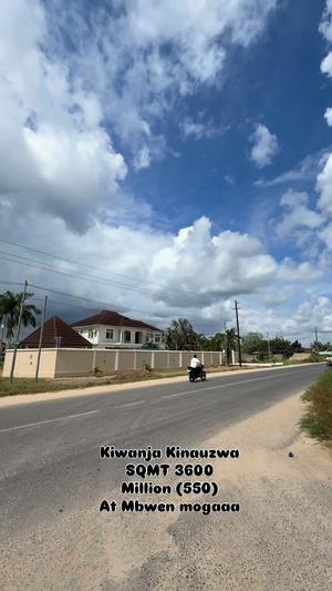 Plot for sale in Mbweni Mogaa, Dar Es Salaam sqm 3600