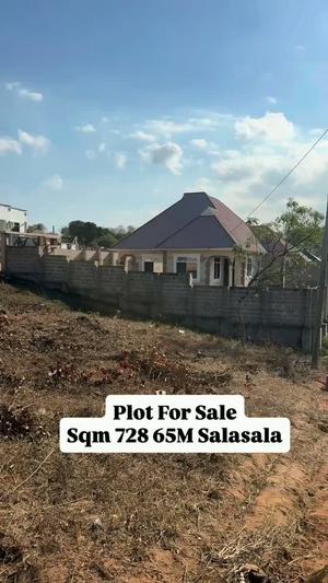 Residential Plot for Sale in Salasala Mwisho wa Lami, Dar Es Salaam (728 sqm)