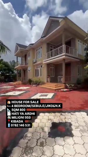 Nyumba ya vyumba vinne inauzwa Kigamboni Kibada, Dar Es Salaam (800 sqm) Nyumba ya vyumba vinne inauzwa Kigamboni Kibada, Dar Es Salaam (800 sqm)