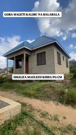 Nyumba ya vyumba vitatu inauzwa Goba Mageti, Dar Es Salaam (400 sqm)