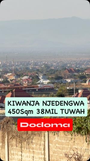 Kiwanja kinauzwa Njedengwa, Dodoma sqm 450 Kiwanja kinauzwa Njedengwa, Dodoma sqm 450
