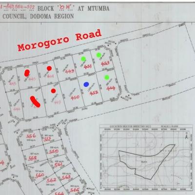 Kiwanja (Residential/Commercial) kinauzwa Mtumba Mji Wa Kiserikali, Dodoma (1000 sqm) Kiwanja (Residential/Commercial) kinauzwa Mtumba Mji Wa Kiserikali, Dodoma (1000 sqm)