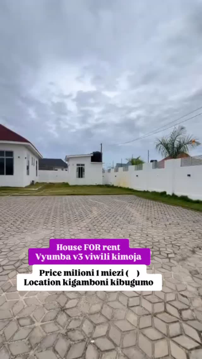 Nyumba inapangishwa Kigamboni, Dar Es Salaam