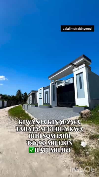 Kiwanja kinauzwa TABATA SEGEREA KWA BIBI, Dar Es Salaam (1500 sqm) Kiwanja kinauzwa TABATA SEGEREA KWA BIBI, Dar Es Salaam (1500 sqm)