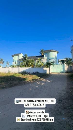3 Bedrooms House for Sale in Salasala, Dar Es Salaam (1000 sqm) 3 Bedrooms House for Sale in Salasala, Dar Es Salaam (1000 sqm)