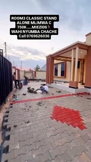 Nyumba ya vyumba vitatu inapangishwa Mlimwa C, Dodoma