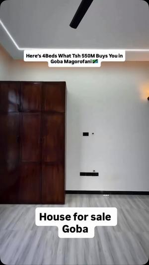 4 Bedrooms House for Sale in Sinza, Dar Es Salaam (850 sqm)