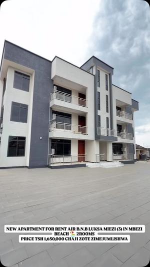 Apartment ya vyumba viwili inapangishwa Mbezi Beach, Dar Es Salaam Apartment ya vyumba viwili inapangishwa Mbezi Beach, Dar Es Salaam