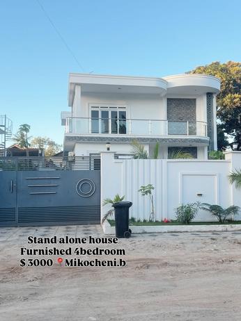 Nyumba (Furnished) ya vyumba vinne inapangishwa Mikocheni B, Dar Es Salaam