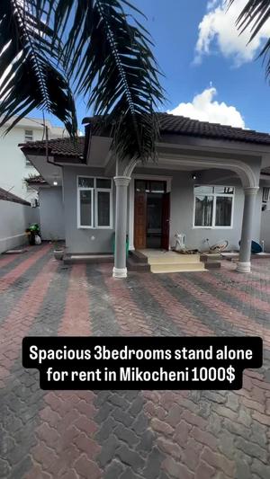 3 Bedrooms House for Rent in Mikocheni, Dar Es Salaam