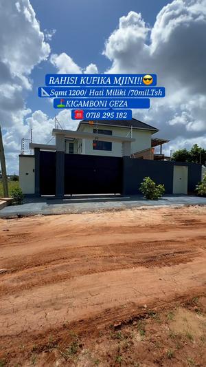 Kiwanja kinauzwa Kigamboni Geza, Dar Es Salaam sqm 1200 Kiwanja kinauzwa Kigamboni Geza, Dar Es Salaam sqm 1200